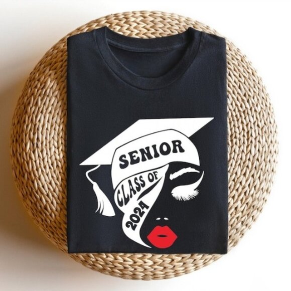 Senior 2024 Shirt, Class Of 2024 Shirt, Senior Shirt, Graduation 2024 Shirt - Picture 1 of 3